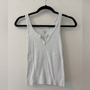 Brandy Melville Button Tank Top